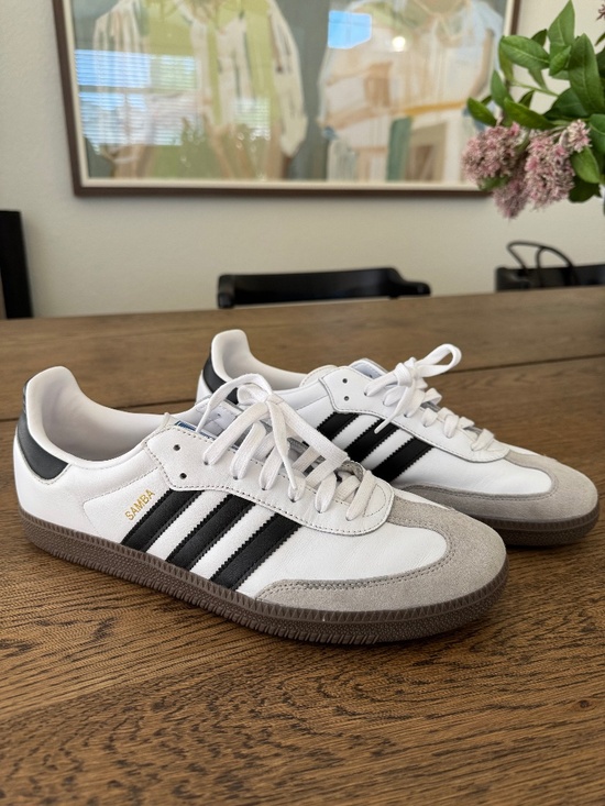 adidas Other - Adidas White & Black Samba OG Shoes